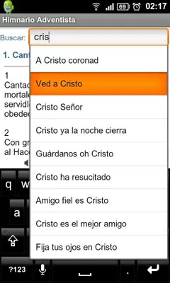 Himnario Adventista android App screenshot 0